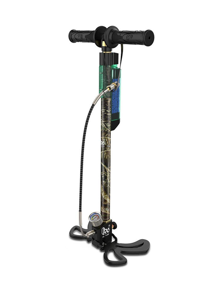 GX-H-4 (Camouflage Color) 310Bar/4500PSI 3.5 Stage High Pressure PCP Hand Pump